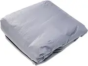 MUCKLILY UV Car Cover Breathable Car Cover Car Cover Waterproof All Weather Half Car Cover Silver