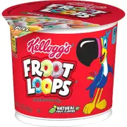 Kellogg's Froot Loops Breakfast Cereal in a Cup 24ct