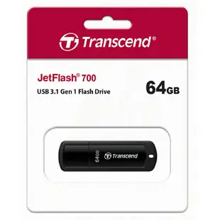 創見 Transcend JF700 64G USB3.1 隨身碟