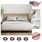 Cooling Light Grey Twin Sheets – 3 Piece Set of Soft & Breathable Luxury Bedding