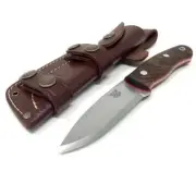 Mk II TBS Lynx Bushcraft Knife - Multi Carry Sheath - Turkish Walnut
