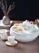 蓋碗瓷茶具套裝家用簡約德化白瓷玉瓷瓷器茶藝功夫茶茶盤一套