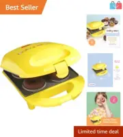 Delightful Non-Stick Mini Donut Maker - Bakes 4 Perfectly-Shaped Treats!
