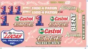 Ausdeck Midget-Speedway Slot Car Decals - 1/18 1/24 1/32 1/64 - Water Decals