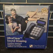 Ultra ClearSounds Amplified Telephone Hearing Impaired Aid Phone CSC50
