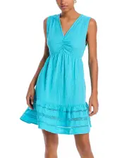 Echo Supersoft Gauze Kira Dress Swim Cover-Up