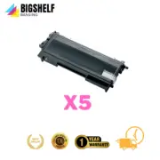 5 x Brother TN-253BK Black Toner Cartridge