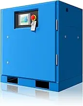 10HP 415V 50Hz 3-Phase Variable Speed Frequency Rotary Screw Air Compressor 39cfm Max Pressure 120 psi 7.5KW Commercial Air Compressed System