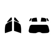 For Suzuki SX4 5-door Hatchback 2006-13 Full Pre Cut Window Tint Kit Car Film