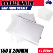 100PCS 150x200mm Bubble Mailer Kraft Paper Padded Envelope Mailing Bags