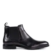 Batsanis Garret Black Chelsea Boots