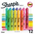 12 Pack Sharpie Tank Highlighters Chisel Tip Assorted 2157492