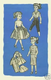 For 10.5" Little Miss Revlon Doll Fashion Pattern #9302