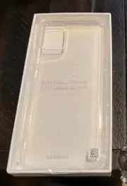 (NEW) GENUINE OEM: Soft Shell Case for Samsung Galaxy A02 - Clear
