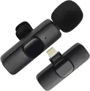 Wireless Lavalier Microphone - Compatible with The iPhone No App Or Adapter Need