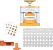 Qianly Pin Badges Maker Pin Button Maker Press Machine Making Tool Button Maker Machine for Kids