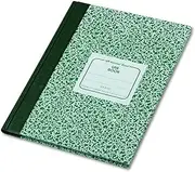 National 53010 Lab Notebook, Legal Rule, 10 1/8 x 7 7/8, White, 96 Sheets