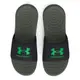 Under Armour UA 男鞋 拖鞋 緩震 Ansa 黑綠【運動世界】3023761-008