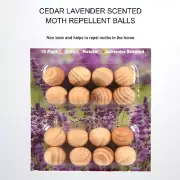 NATURAL CEDAR LAVENDER MOTHBALLS x 6 PACKETS MOTH REPELLENT | HYT