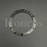 38mm Metal Bezel Insert Ring Fits for Rolex 40mm YM GMT Master II SUB Watch BLK