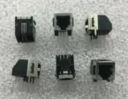 (35 PIECE LOT) 555163-2, TYCO, CONN MOD JACK 6P4C RIGHT ANGLE UNSHIELDED