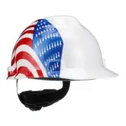 Msa Safety Hard Hat,Type 1, Class E,Ratchet,White 10050611 Msa Safety 10050611