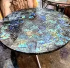 Labradorite Bars & Kitchen Slab Dining Table Tops Slab Labradorite Center Tables