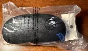 A New Day Black Pebbled Faux Leather Hard Clam Shell Glasses Case