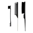 3pcs/set Hair Dye Brush Solid Smooth Hair Coloring Brush Tinting Comb Long