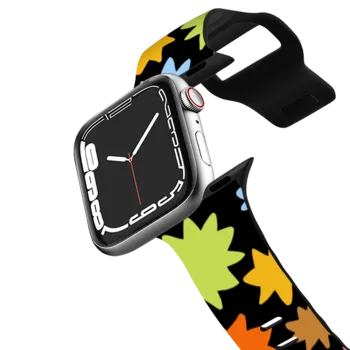 Apple Watch Series 7-9 (41mm) Impact Band Rainbow Burst by Kristen Peers