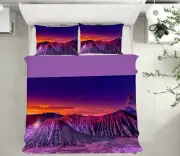 3D Sunset Volcano 2726NA Bed Pillowcases Quilt Cover Duvet Marco Carmassi Fay