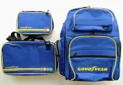 Goodyear Pit Crew Style Backpack 3 pc Set Automotive Collectible Multi-use Tools