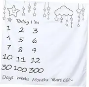 HOMOBABE Newborn Photography Backdrop Blanket and Star Design Photography Props Soft Background for Photoshoots Photography Cloth