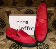 NEW 7 $150 Sperry Top-Sider Jeffrey Double Gore Leather Loafers Boat Shoes Mocs