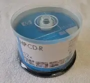 HP 52x 700MB 80-Minute CD-R Media - 50 Pack Spindle