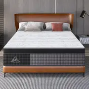 34cm Mattress STARRY EUCALYPT 9-Zone Euro Top - King Single