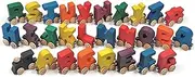 Bright A-Z NameTrain Alphabet Train - Made in USA
