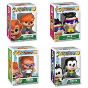 4 Set A Goofy Movie (1995) - Roxanne Max Bobby Zimuruski Pop! Vinyl Figure NEW