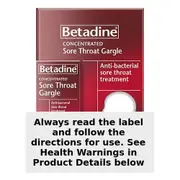Betadine Concentrated Sore Throat Gargle 15ml