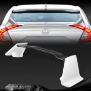 TYPE-R Factory WHITE Rear Trunk Carbon Fiber Spoiler Wing For 16-21 Honda CIVIC (for: Honda)