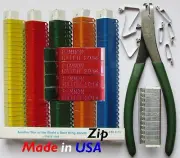 Zip Wing Bands 400pcs Customized Poultry Chicken ID Tags w/ Name or Farm Name