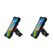 2PK Crest Lockable Handlebar Universal Bike Phone Mount