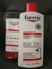 Eucerin Eczema Relief (2 Piece) Body Wash 13.5 Fl Oz & Eczema Relief Cream 5oz