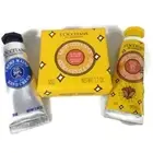 L'Occitane LIMITED EDITION 5% Shea Butter Golden Latte set X 3 NEW