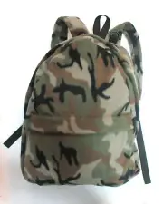 Quiet KELLY DAY PACK Fleece WWII Camouflage/Camo Archery, Bow Hunting Backpack