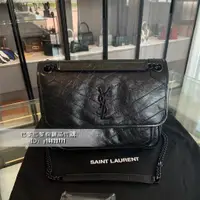 在飛比找蝦皮購物優惠-YSL 聖羅蘭 laurent Niki 中號 小號流浪包斜