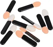 IWOWHERO -in-one Makeup Brush Pcs Mini Brushes Eyeshadow Lip and Concealer Sticks Soft Sponge Tips Compact for Travel