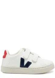 Veja Kids Esplar Leather Sneakers (IT22-IT27) - White - 25 (IT25/ UK7.5 B) 25 (IT25/ UK7.5 B)