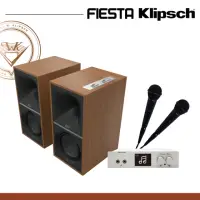 在飛比找momo購物網優惠-【Klipsch】The Sevens卡拉OK組(書架喇叭＋