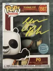 Jack Black Signed Kung Fu Panda 1567 Po Pop Vinyl With COA